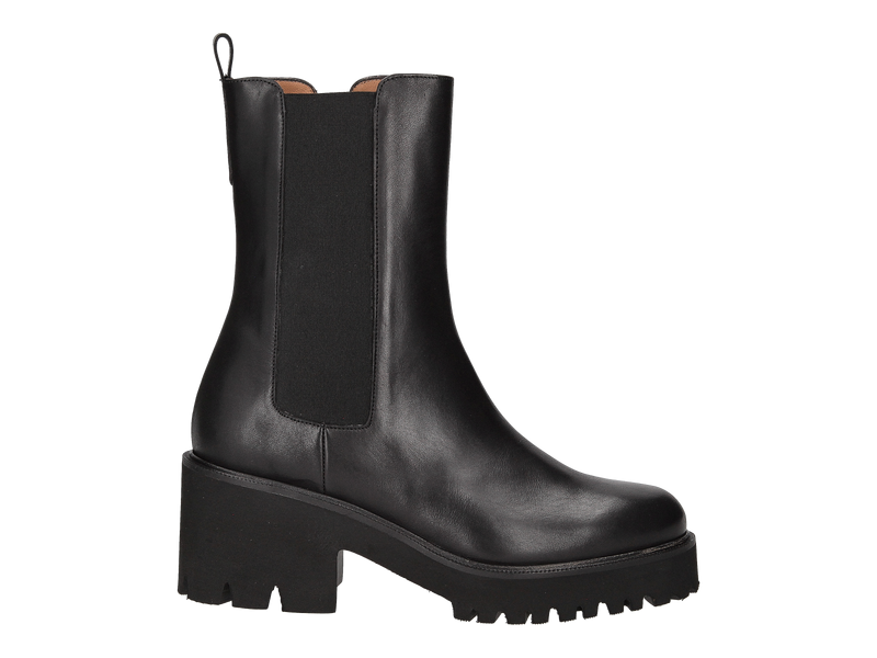 Cervone Boot With Heel Black