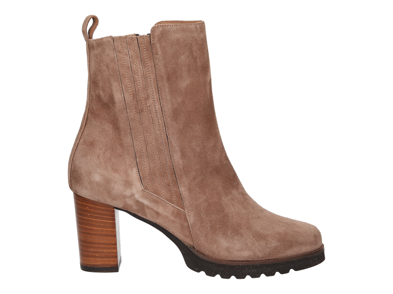 Cervone Boot With Heel Beige