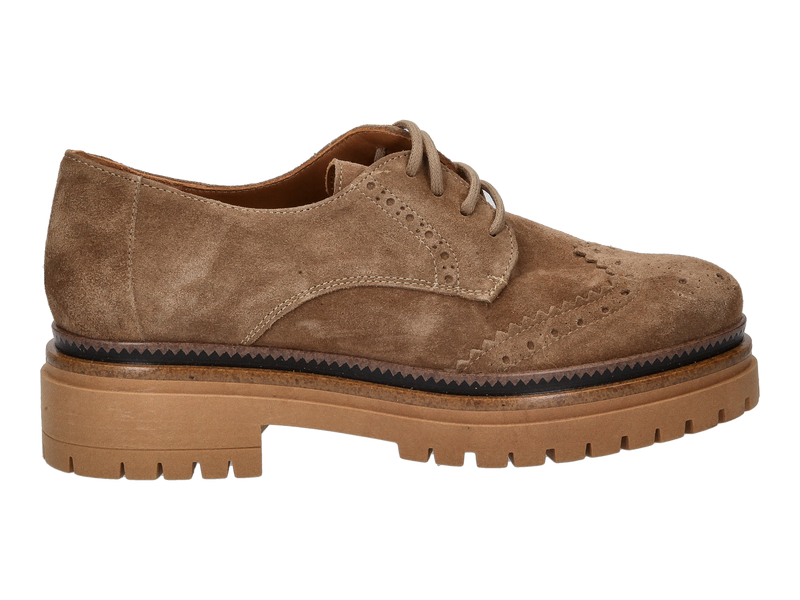 Ctwlk Veterschoenen Beige