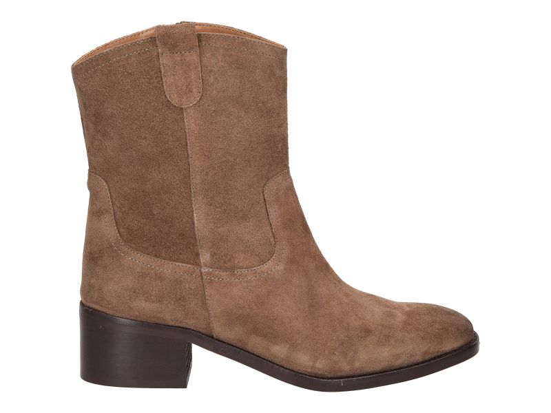 Belang Boot With Heel Taupe
