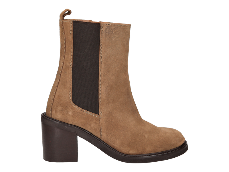 Belang Boot With Heel Taupe