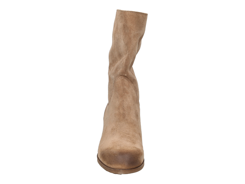 Gianni Crasto Boot With Heel Beige