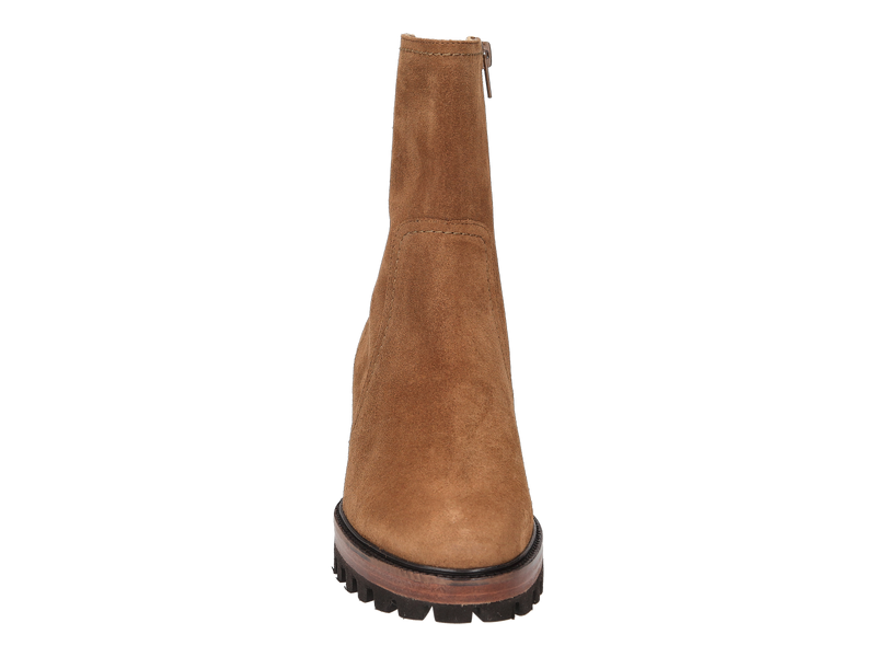 Jhay Boot With Heel Cognac
