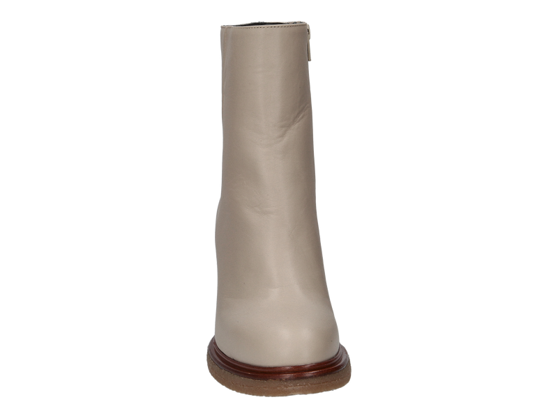 Louisa Boots Met Hak Beige