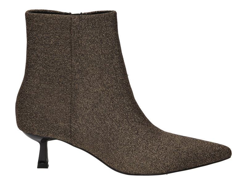 Menbur Boot With Heel Gold