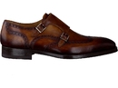 Magnanni shoe with buckle cognac