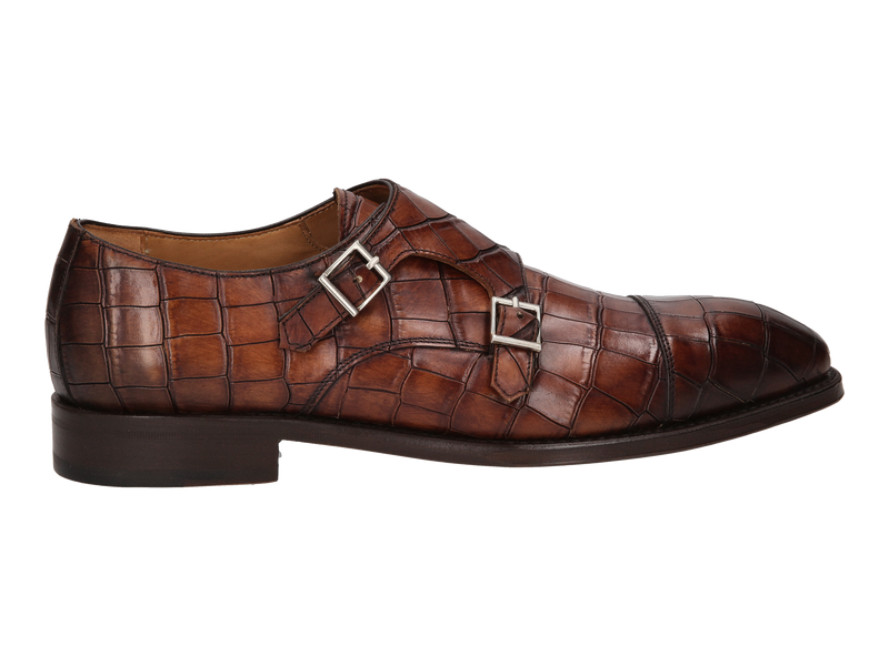 Berwick Shoes With Buckle Cognac