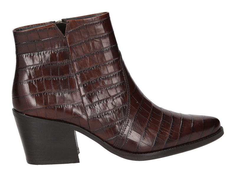 Paul Green Boot With Heel Brown