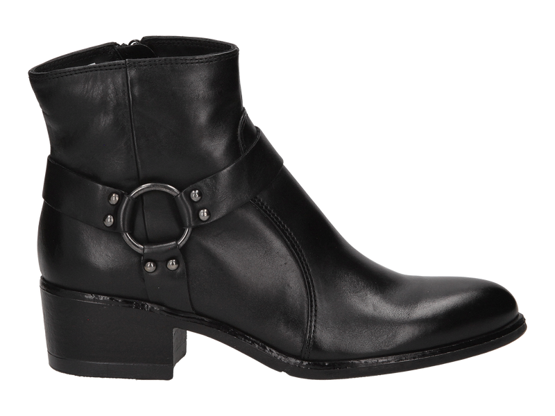 Mjus Boot With Heel Black
