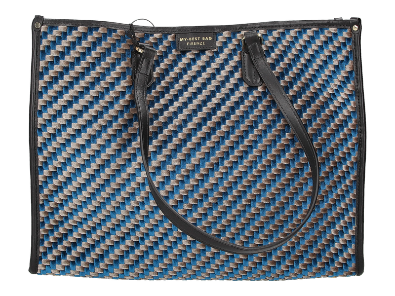 Voir le produit 'My-best Bag Shoppers Bleu' (en anglais) My-best Bag Shoppers Bleu