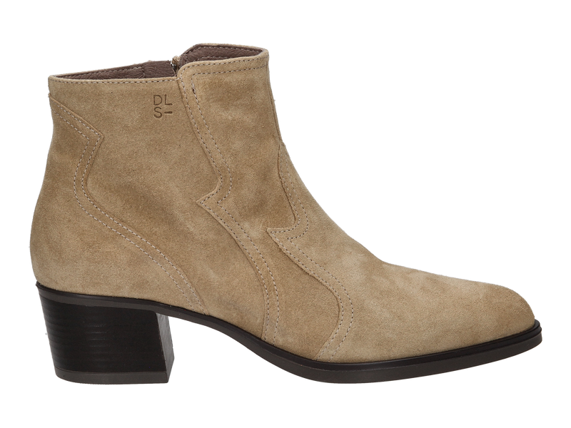 Dlsport Botte à Talon Beige