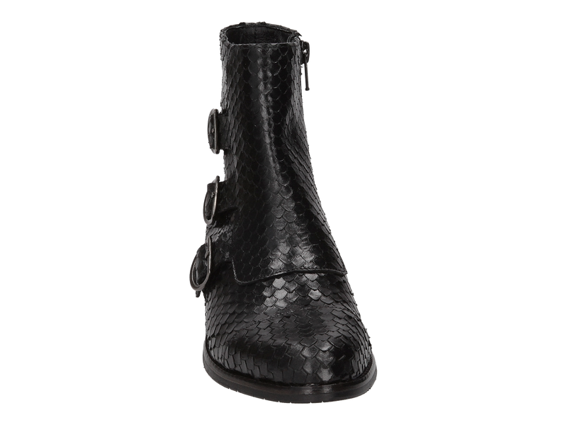 Pertini Boot With Heel Black