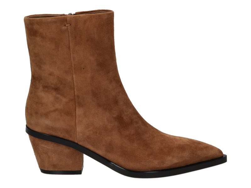 Jeannot Boot With Heel Cognac