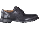 Clarks lace shoes black