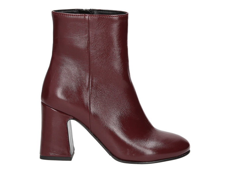 Donna Lei Boot With Heel Bordeaux