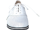 Lilian chaussures à lacets blanc