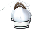 Lilian chaussures à lacets blanc