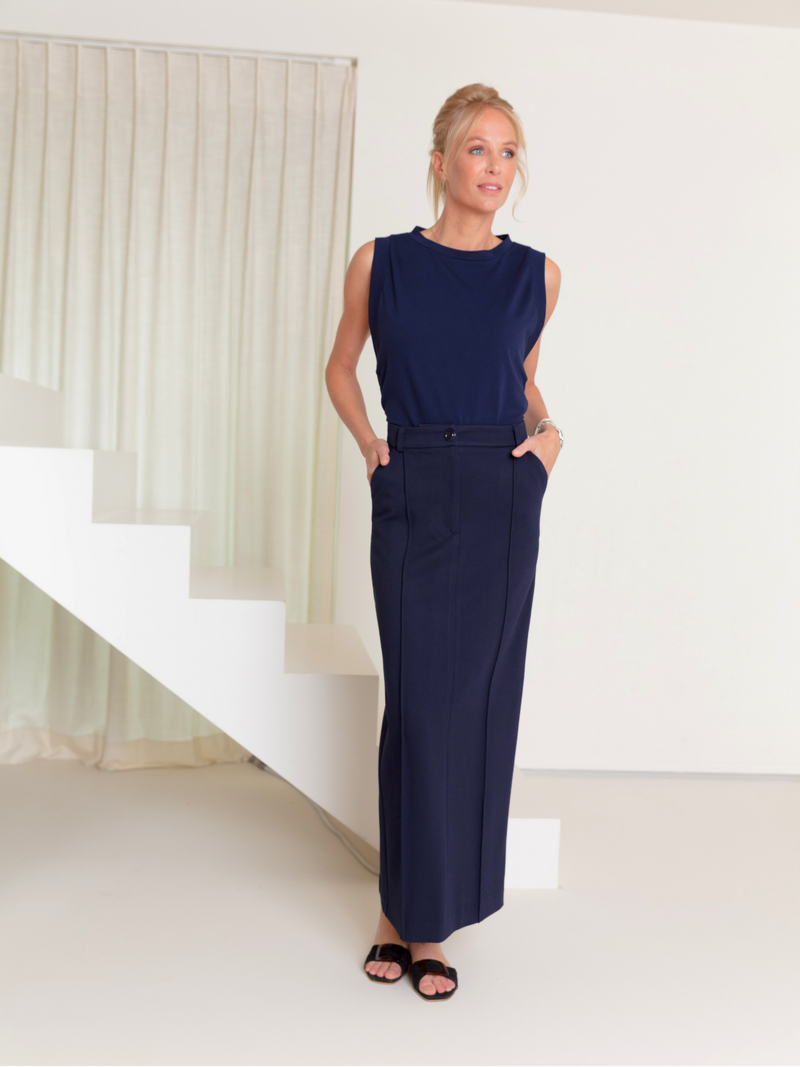 Ac By Annelien Coorevits Jupes Bleu