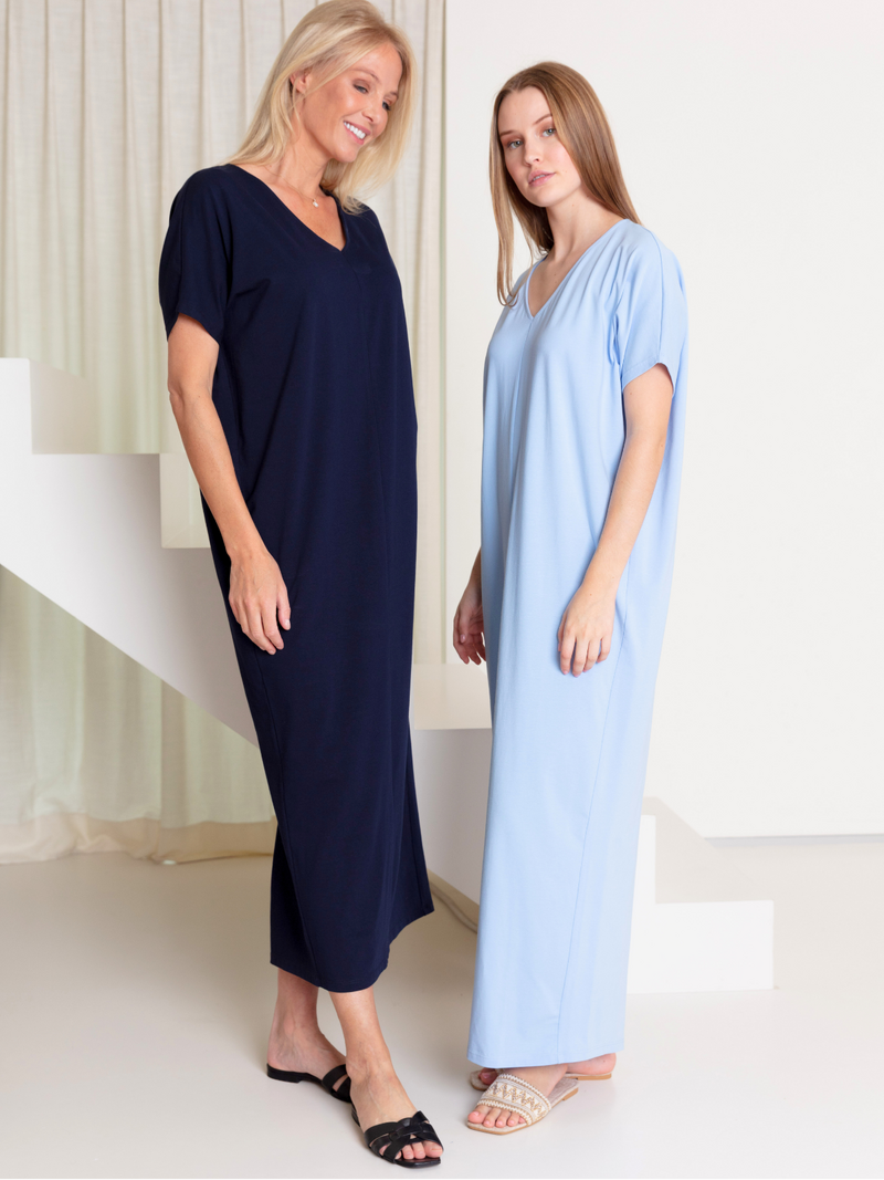 Ac By Annelien Coorevits Robes Bleu