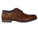 Rieker lace shoes cognac