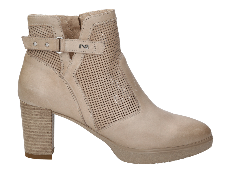 Nero Giardini Boot With Heel Beige