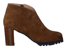 Cervone boots with heel cognac