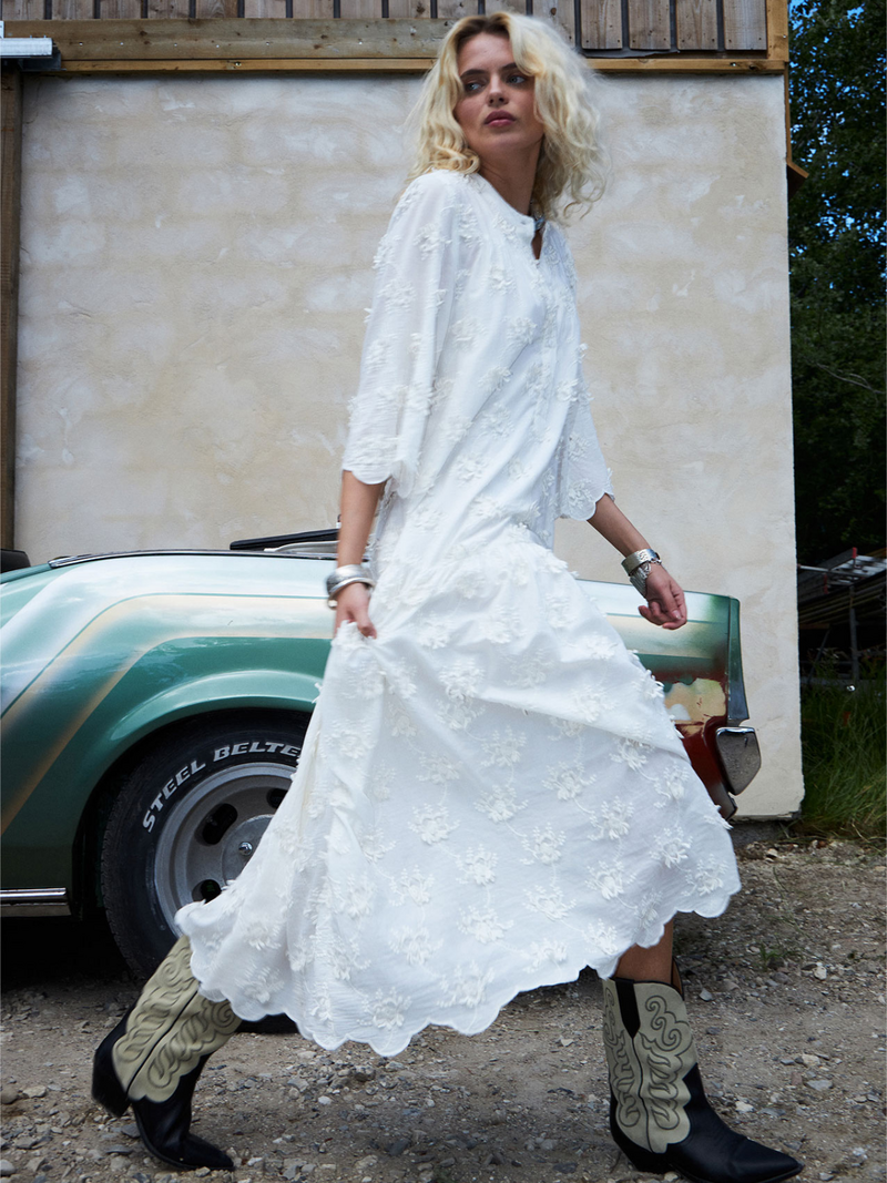 View product 'Lollys Laundry Dresses Off White' Lollys Laundry Dresses Off White