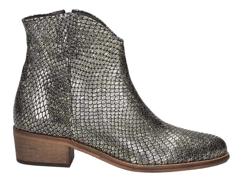 Roberto D'angelo Boot With Heel Silver