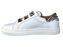 Clic chaussures à velcro blanc