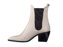 Maja boots with heel white