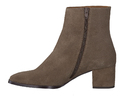 Catwalk boots with heel taupe