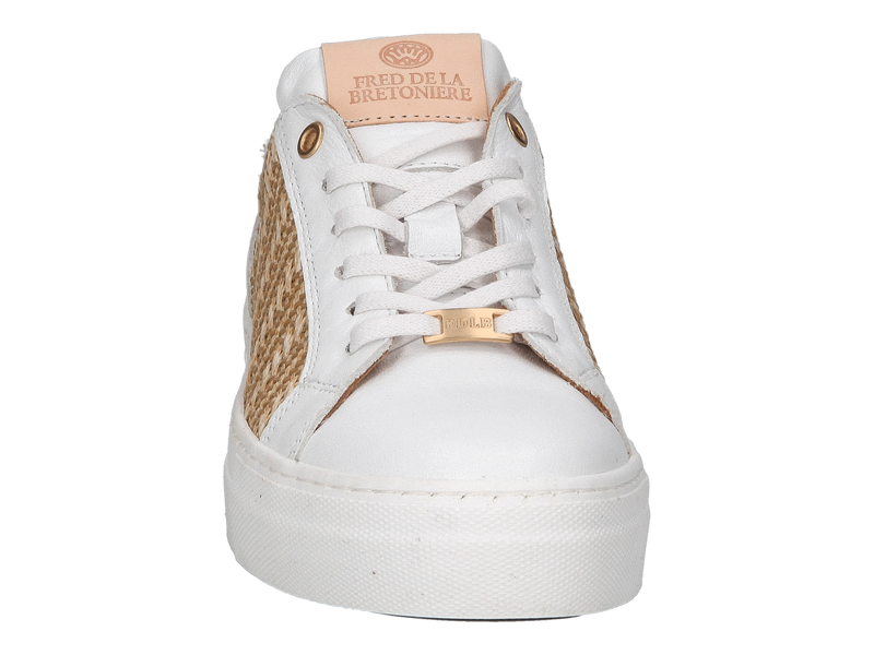 Fred De La Bretoniere Baskets Blanc