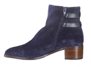 Pertini boots with heel blue