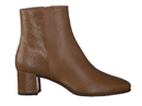 Voltan boots with heel cognac
