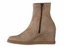 Viguera boots with heel taupe