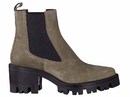 Alpe boots with heel kaki