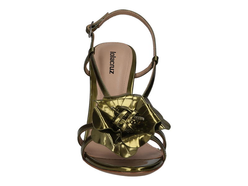 Lola Cruz Sandales Kaki