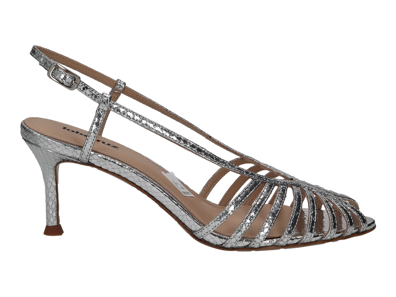 Lola Cruz Sandales Argent