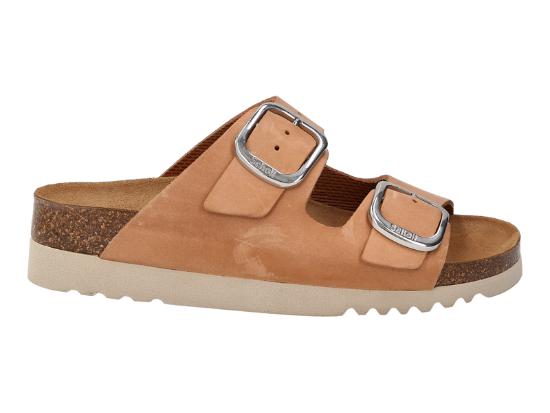 Scholl Muilen Cognac