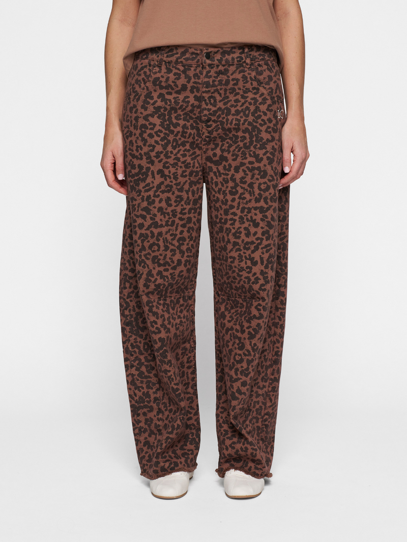 10 Days Trousers Brown