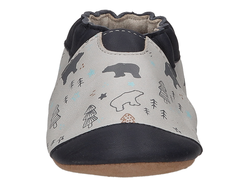 Voir le produit 'Robeez Pantoufles Gris' (en anglais) Robeez Pantoufles Gris