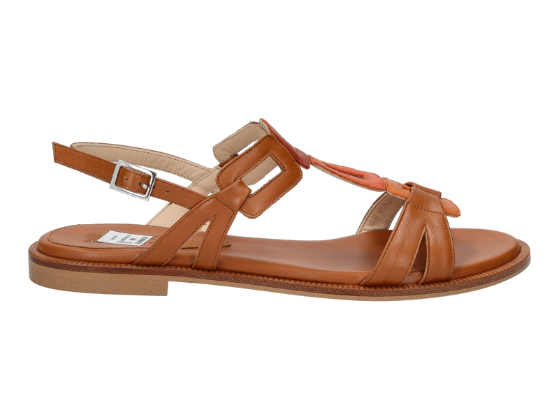 Eliza Di Venezia Sandalen Cognac