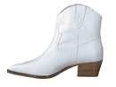 Julie Dee boots with heel white