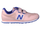 New Balance chaussures à velcro rose