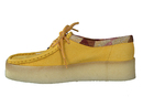 Clarks chaussures à lacets jaune