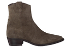 Alpe boots with heel taupe