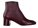 Alessandra Peluso boots with heel bordeaux
