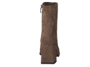 Altramarea boots with heel taupe
