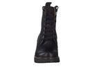 Pitillos boots with heel black