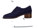 Pertini chaussures à lacets bleu